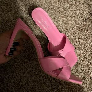 Cute pink heels